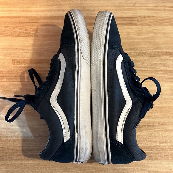 Vans Blue and White Sneakers - Picture 5 of 8